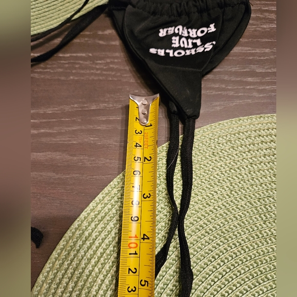 💥2/$20💥 NWT Assholes Live Forever Bikini - Picture 7 of 16